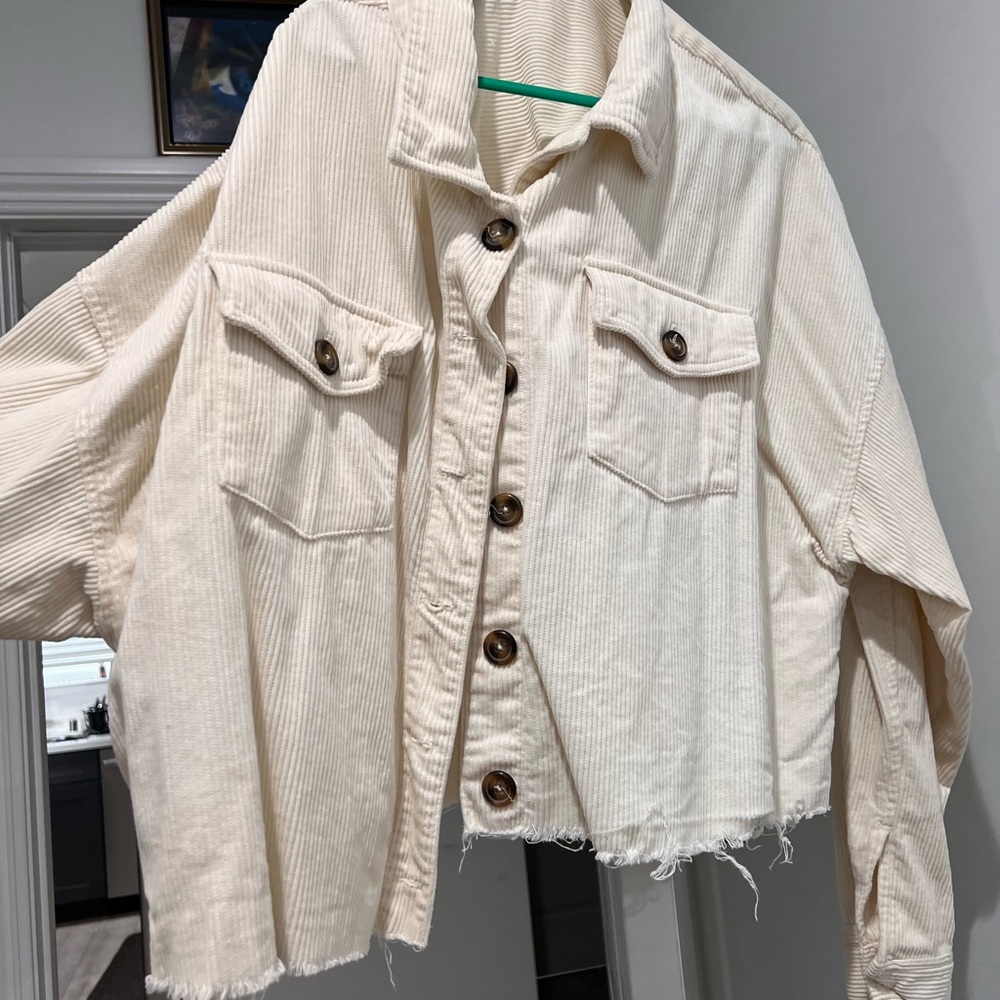 White crop Jacket